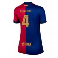 Barcelona Ronald Araujo #4 Fußballbekleidung Heimtrikot Damen 2024-25 Kurzarm